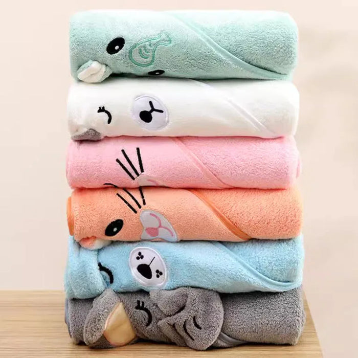 Soft Baby Hooded Bath Towel