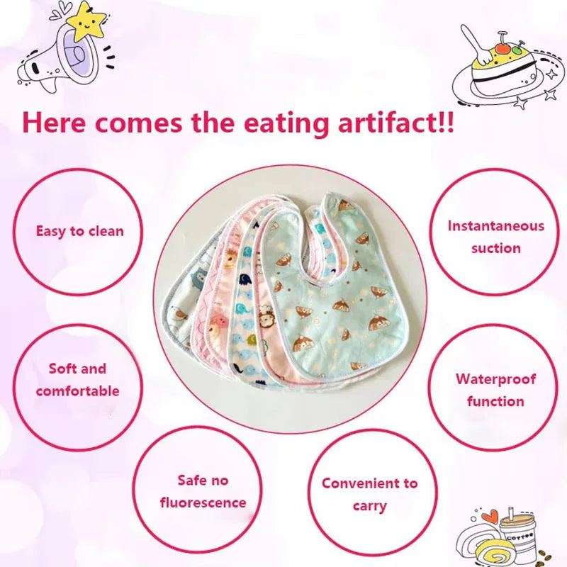 Soft Waterproof Baby Bib
