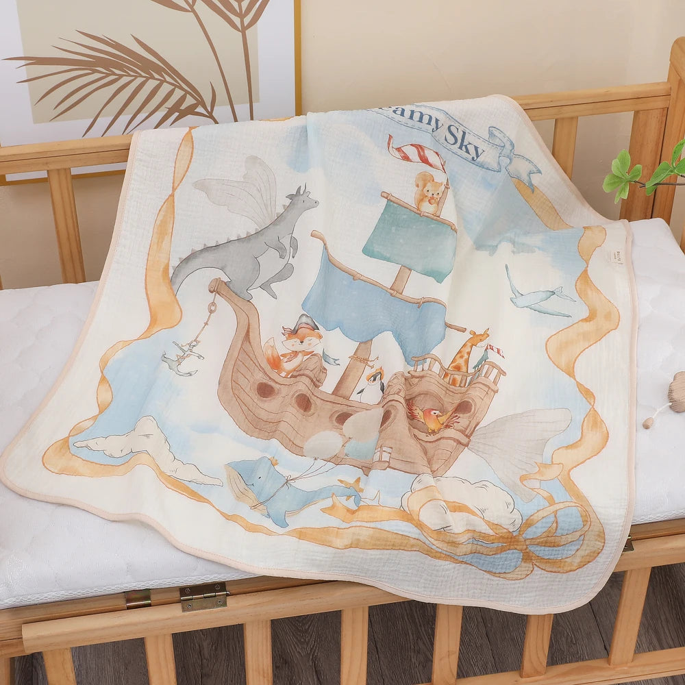 Soft Cotton Baby Bath Towel