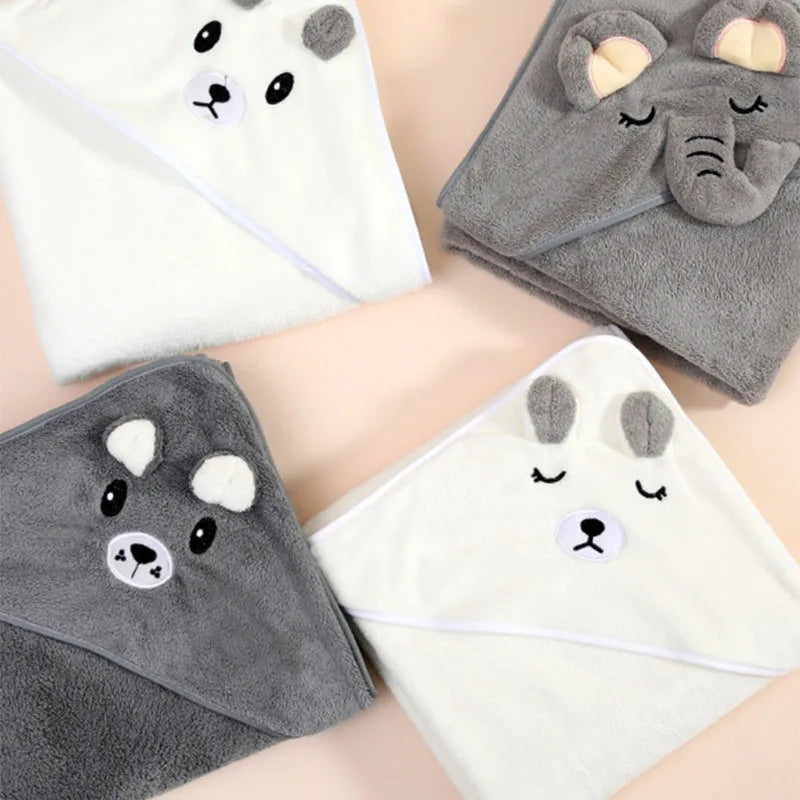 Soft Baby Hooded Bath Towel