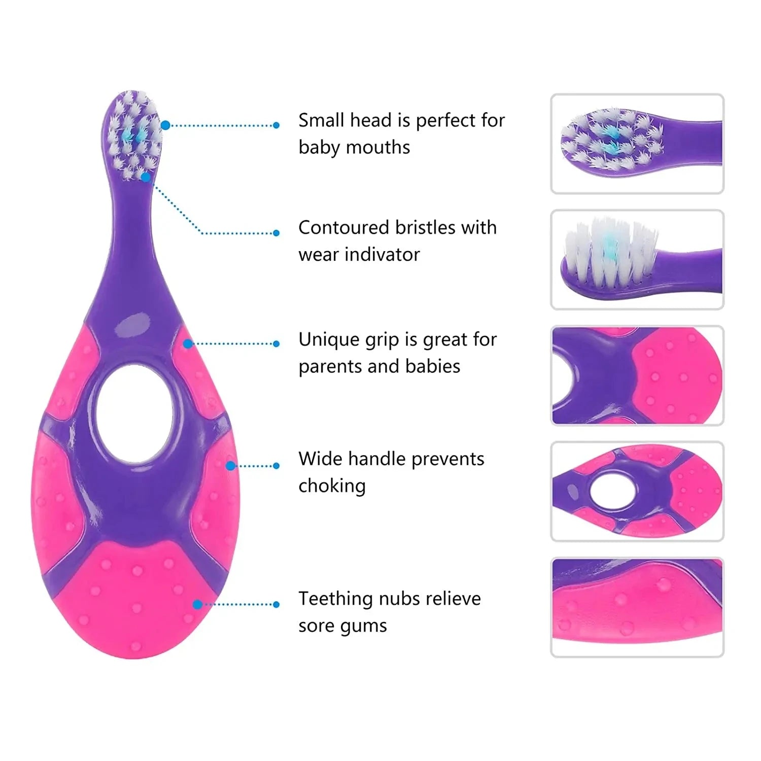 Kids Soft Bristle Toothbrush Set