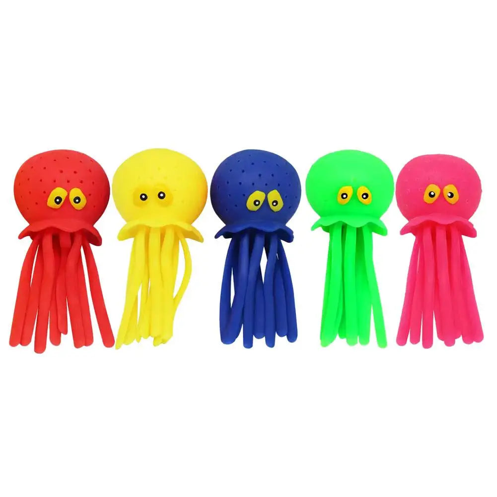 Octopus Sponge Baby Bath Toy