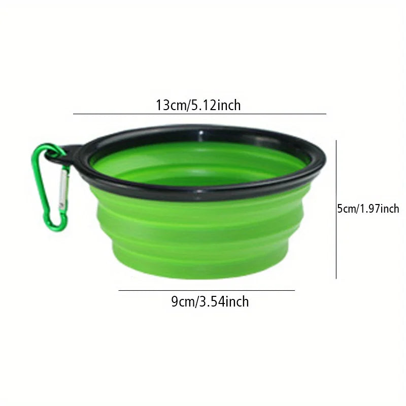 Portable Silicone Travel Bowl