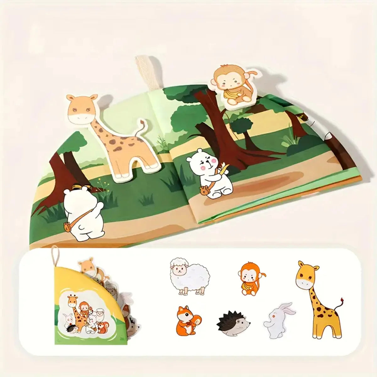 Baby Tail Cloth Activity Book