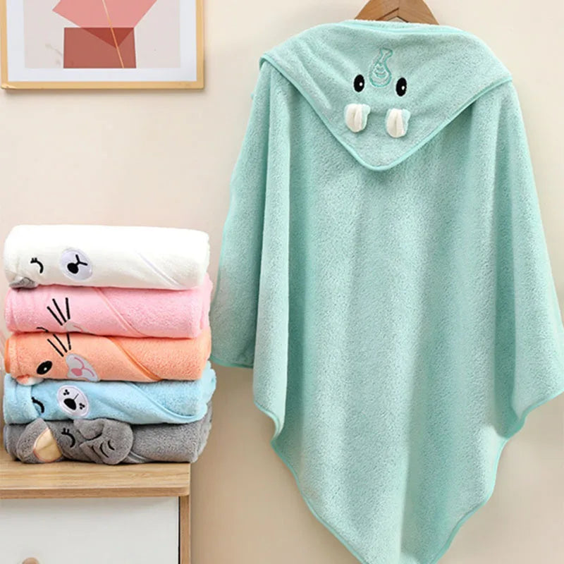 Soft Baby Hooded Bath Towel