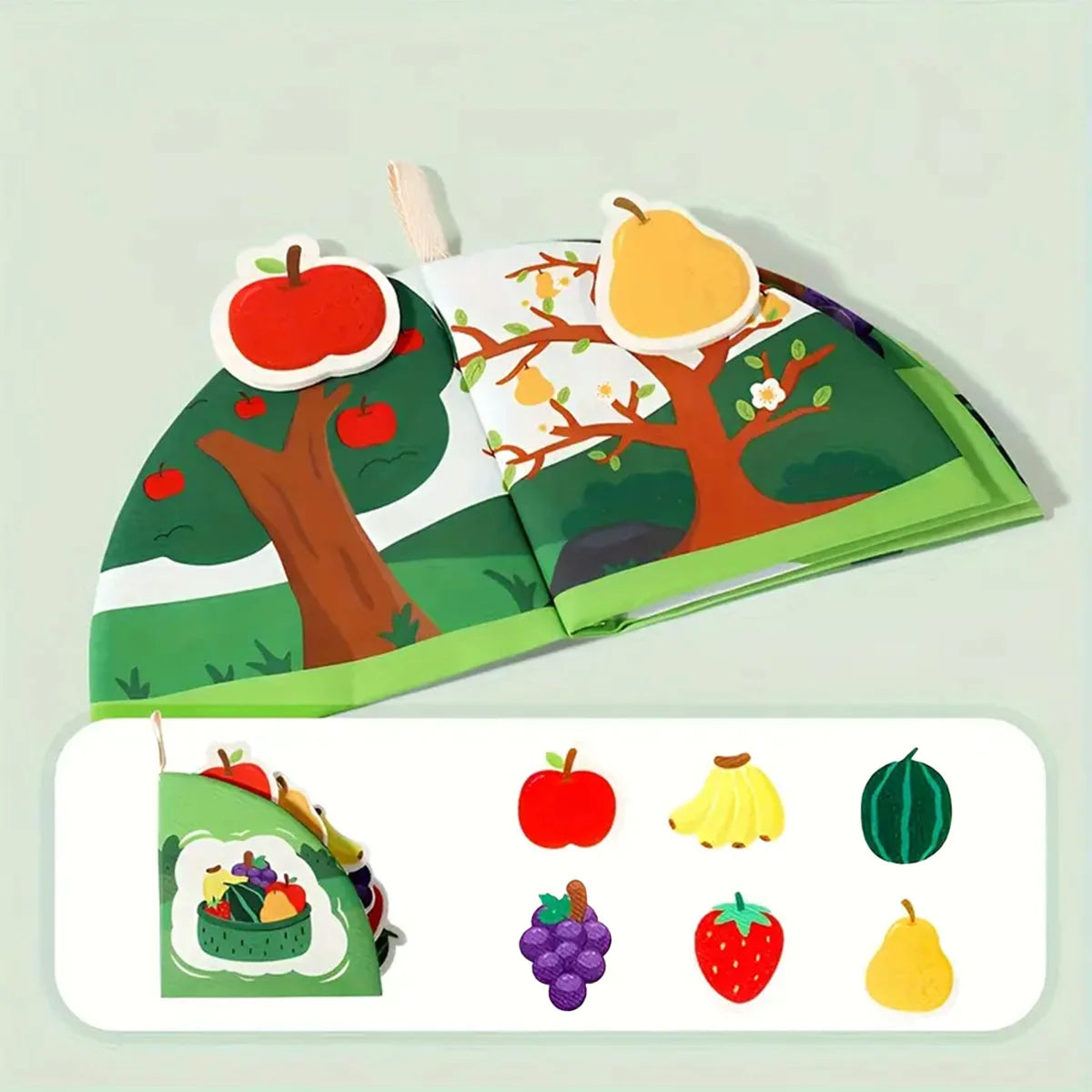 Baby Tail Cloth Activity Book
