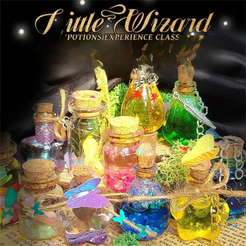 Kids DIY Magician Potion Kit Wizard Science Experiment Creative Craft Toy Christmas Birthday Halloween Gift