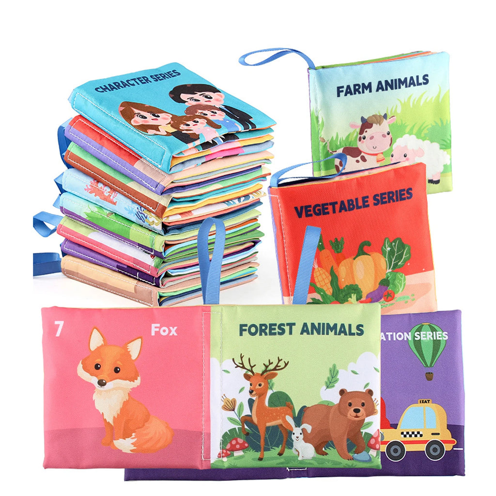 High Contrast Baby Sensory Soft Book