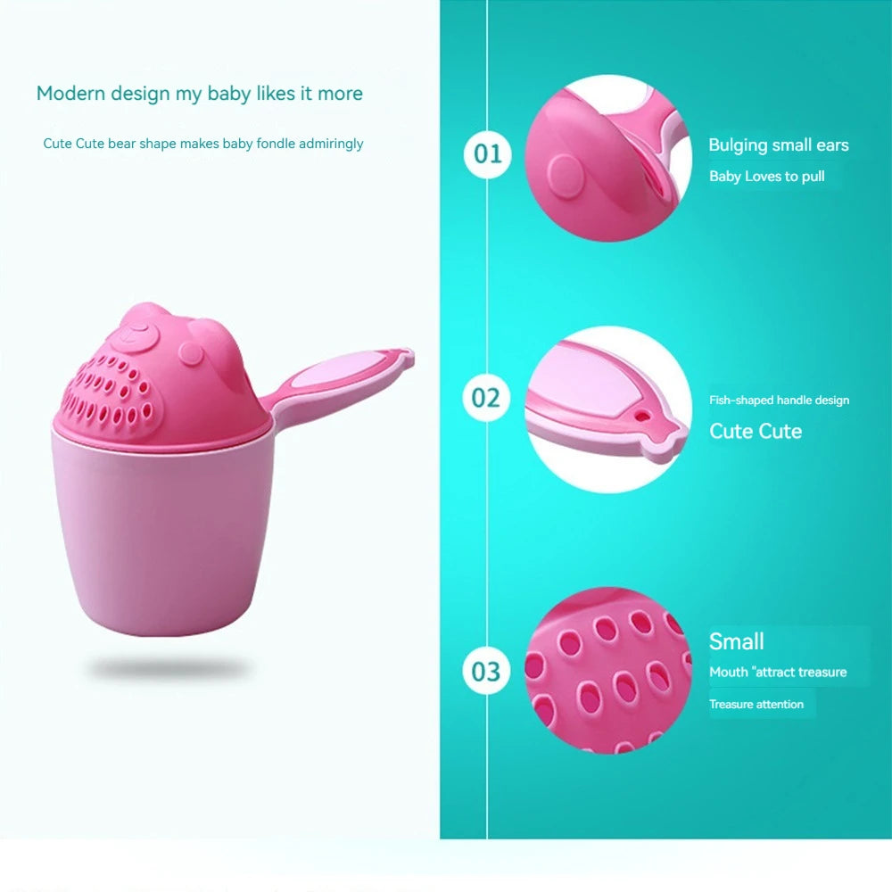Cartoon Baby Bath Rinse Cup