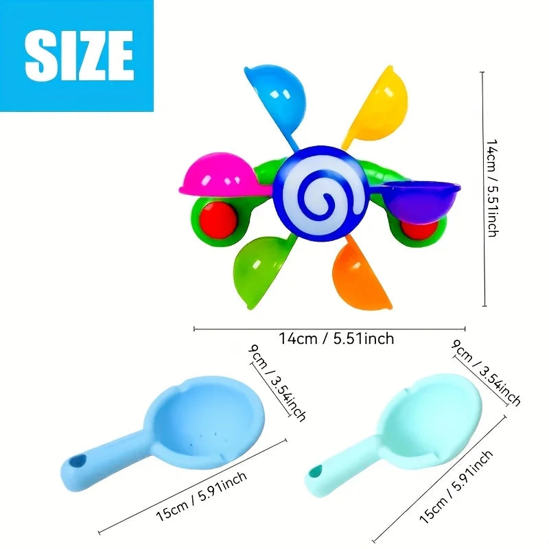 Spinning Bath Windmill Toy