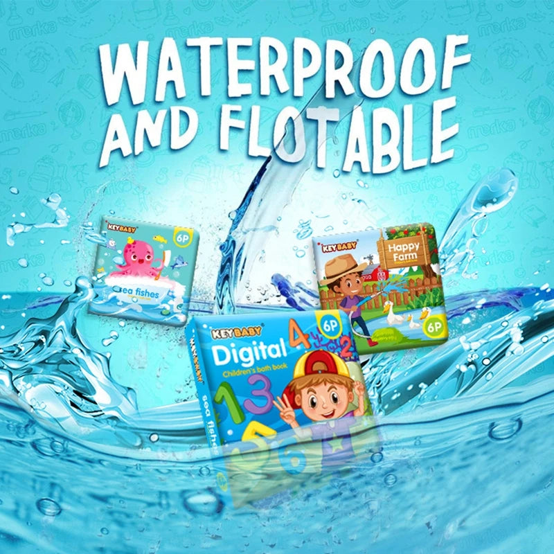 Waterproof Baby Bath Book