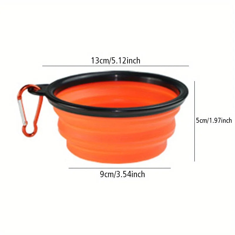 Portable Silicone Travel Bowl