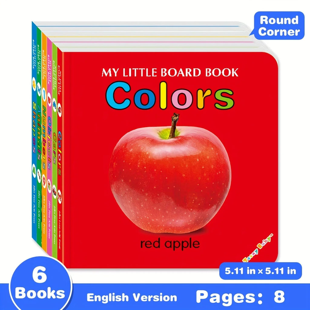 Colourful Early Learning Card Book