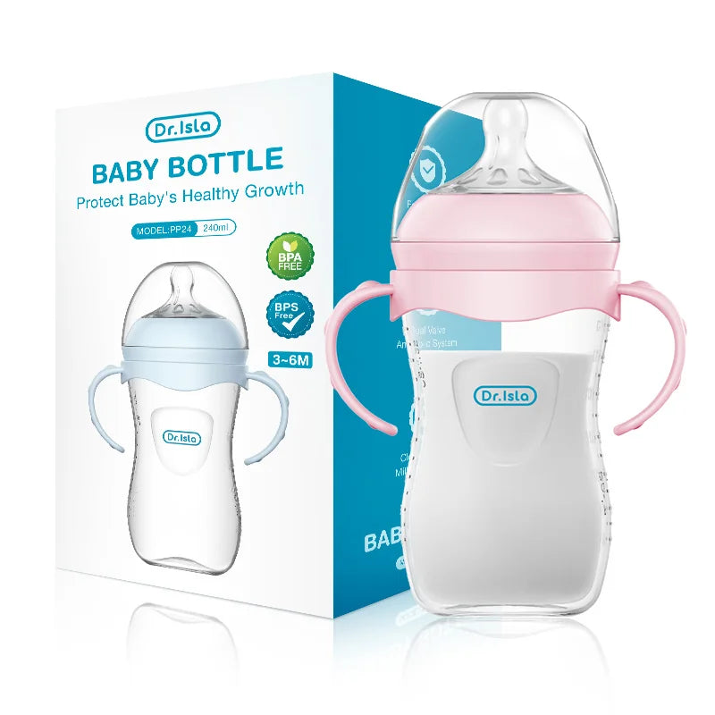 Baby Feeding Bottle With Handle