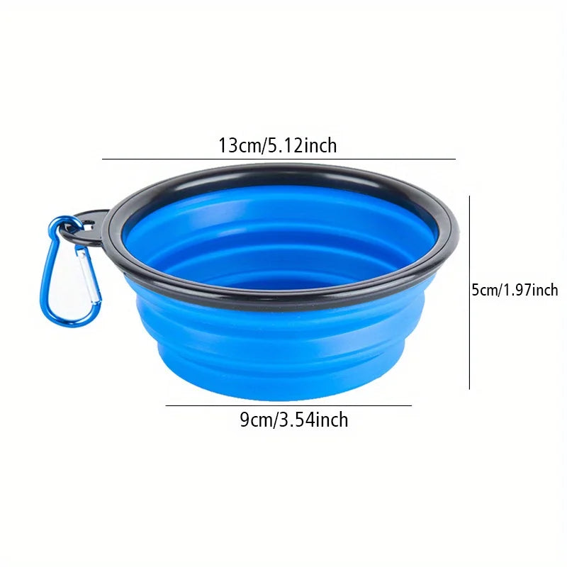 Portable Silicone Travel Bowl
