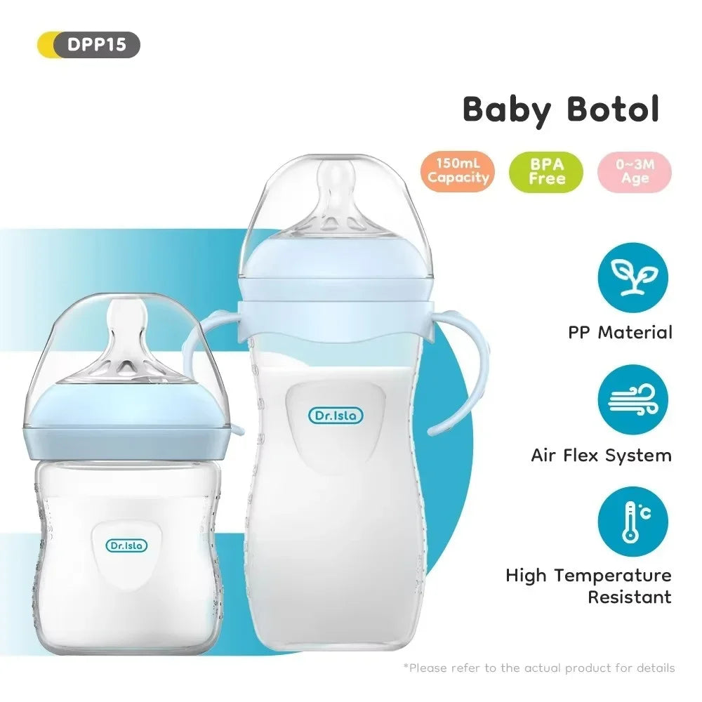 Baby Feeding Bottle With Handle