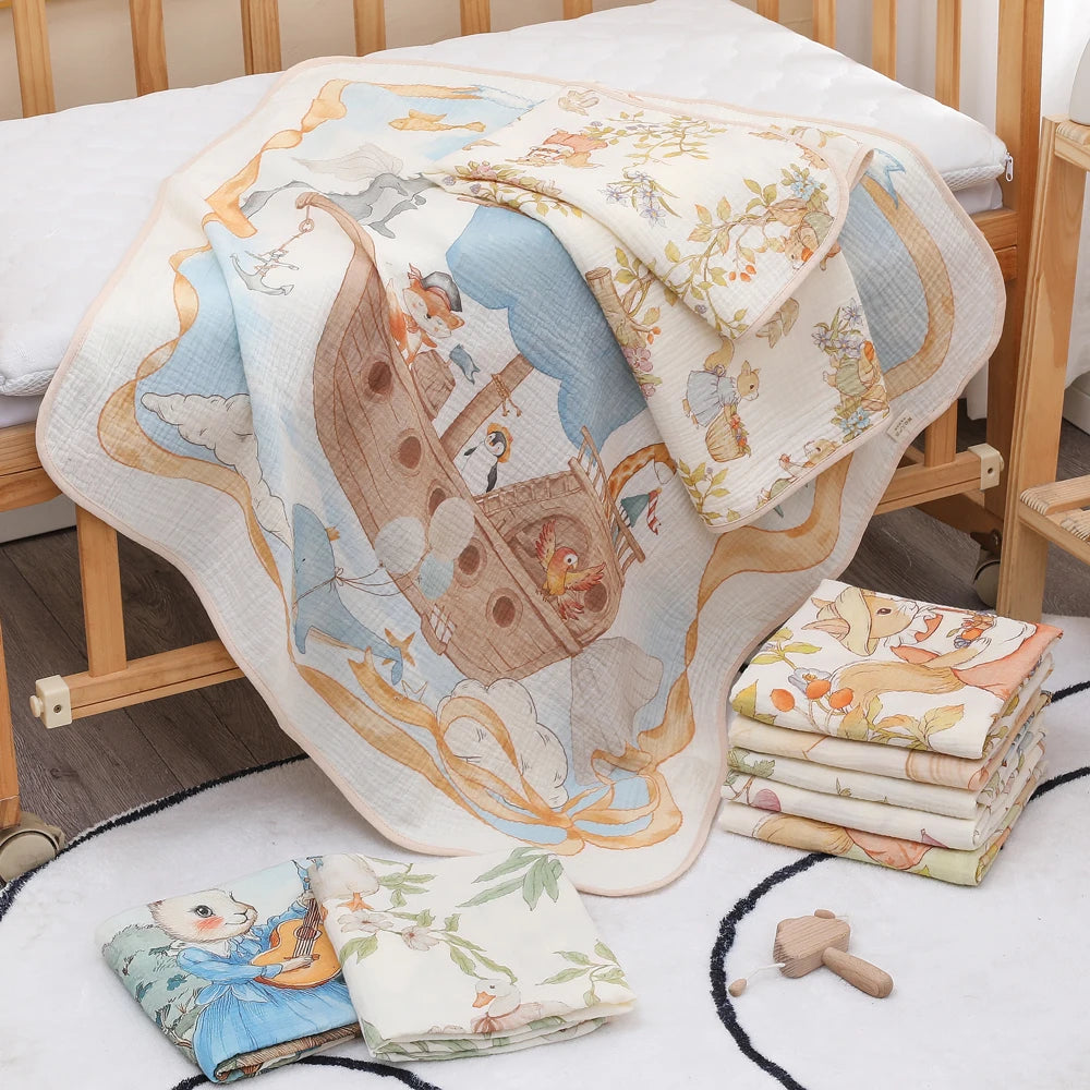 Soft Cotton Baby Bath Towel