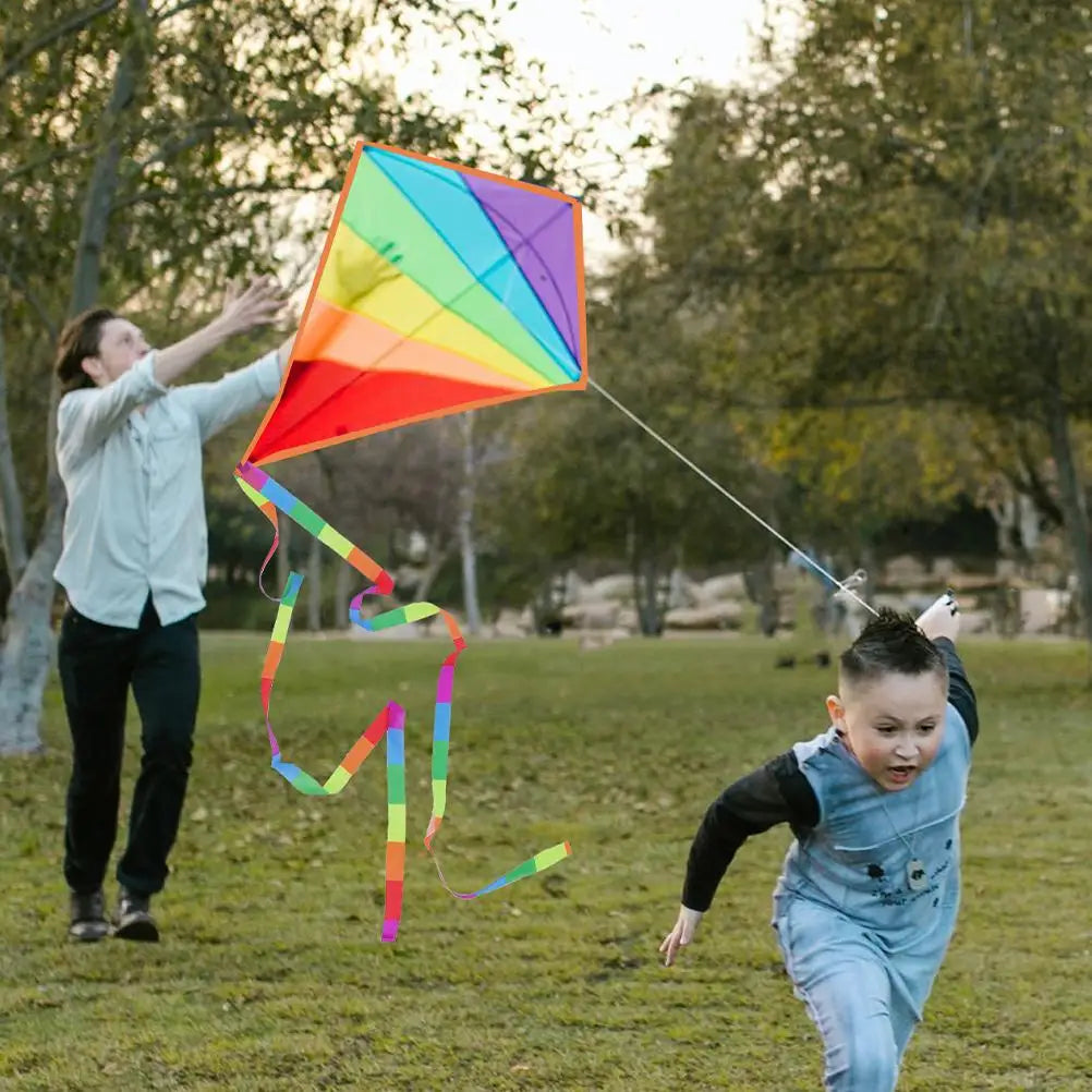 5 set Kids Diy Kite Making Kit Blank Kites For Hand Paint Craft Outdoor Toys With 30M Line Board Kite Accessories Butterfly