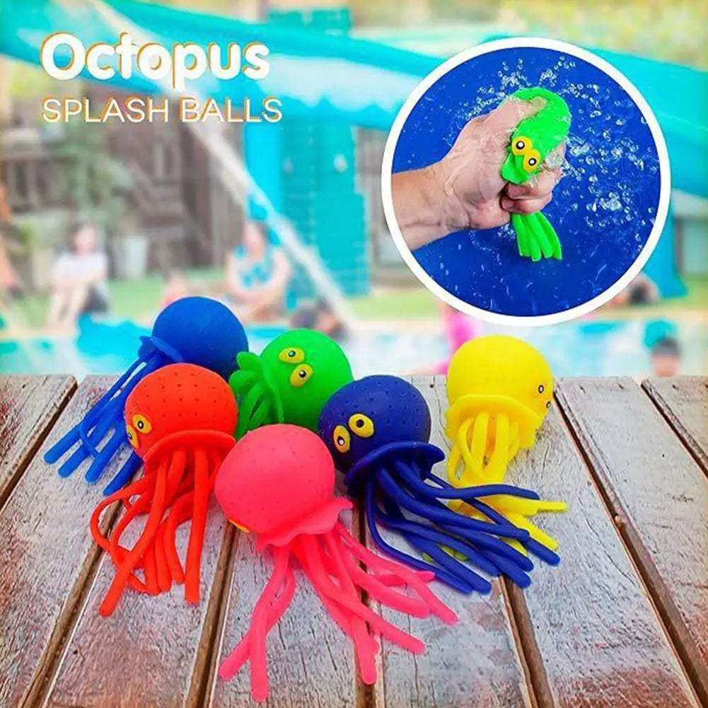 Octopus Sponge Baby Bath Toy