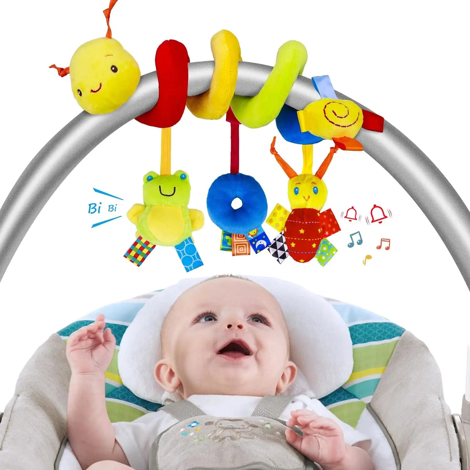 Baby Stroller Spiral Activity Toy