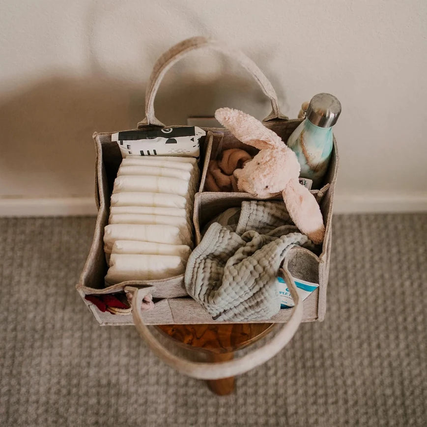 Nursery Nappy Storage Caddy