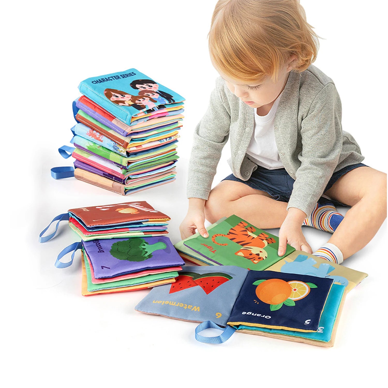 High Contrast Baby Sensory Soft Book
