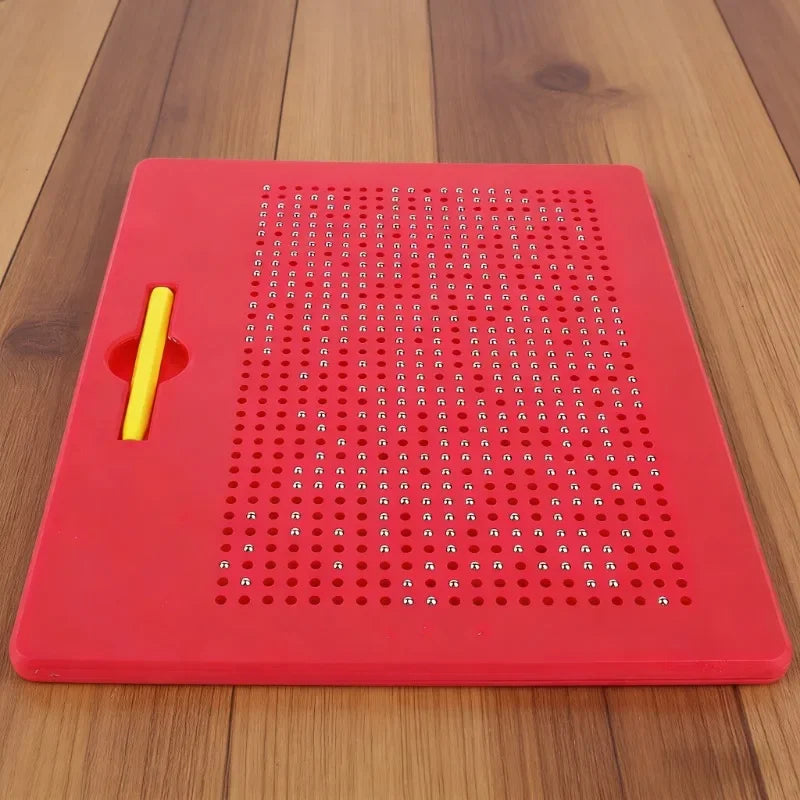 Children Graffiti Magnetic Drawing Board Magnetic Ball Sketch Pad Kids Learning Drawing Educational Toy For Boys Girls Kids