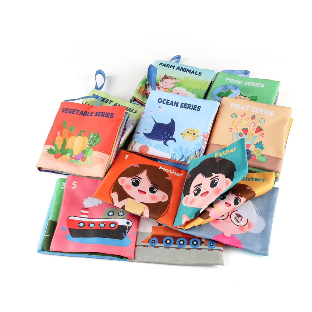 High Contrast Baby Sensory Soft Book