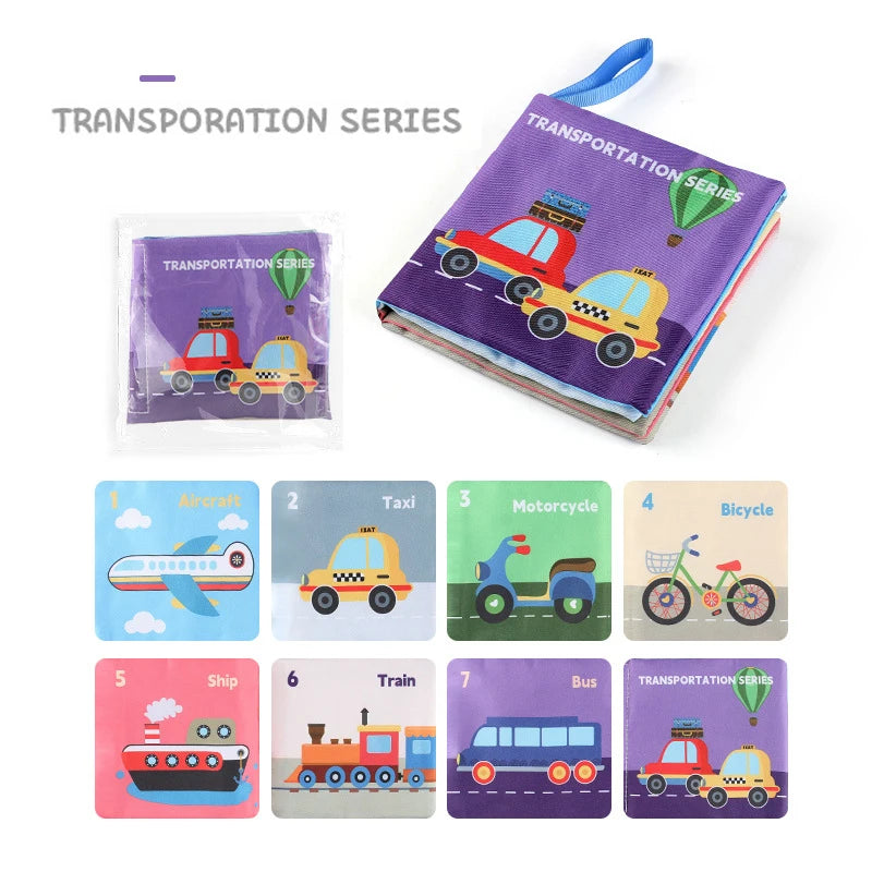 High Contrast Baby Sensory Soft Book