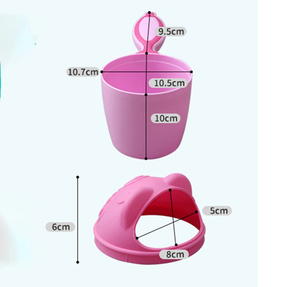 Cartoon Baby Bath Rinse Cup