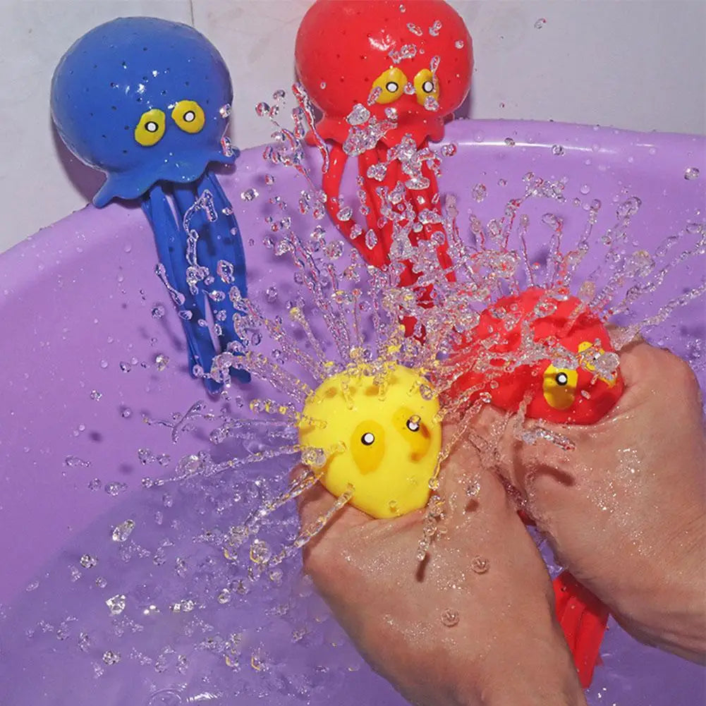 Octopus Sponge Baby Bath Toy