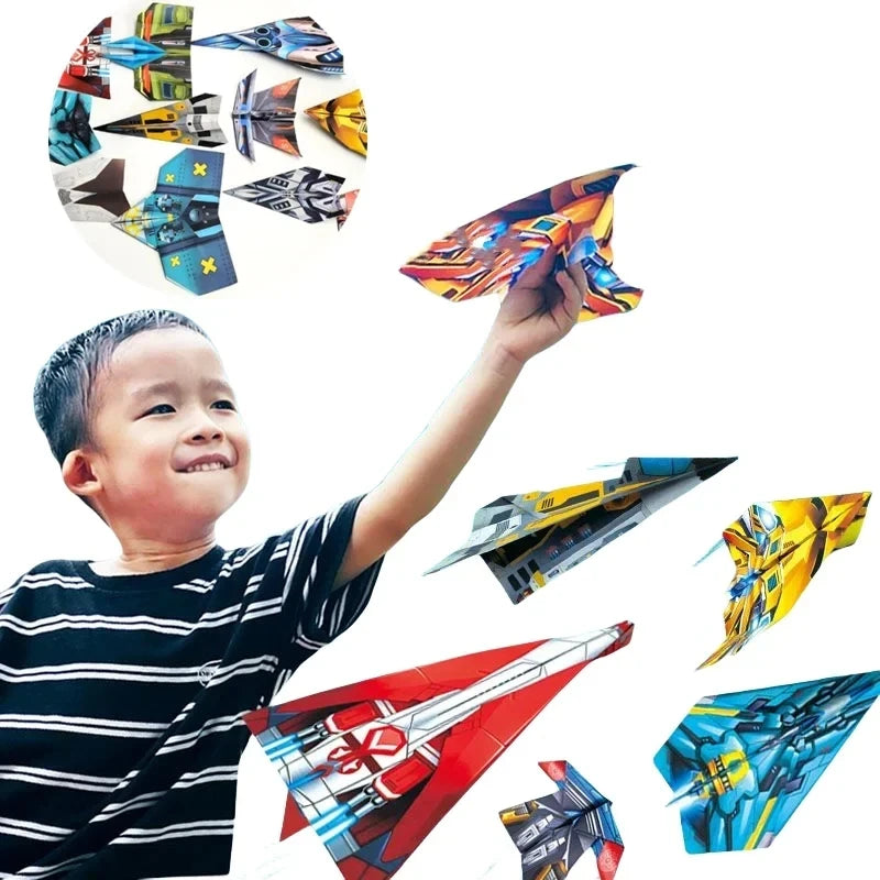 DIY Origami Airplane Activity Set