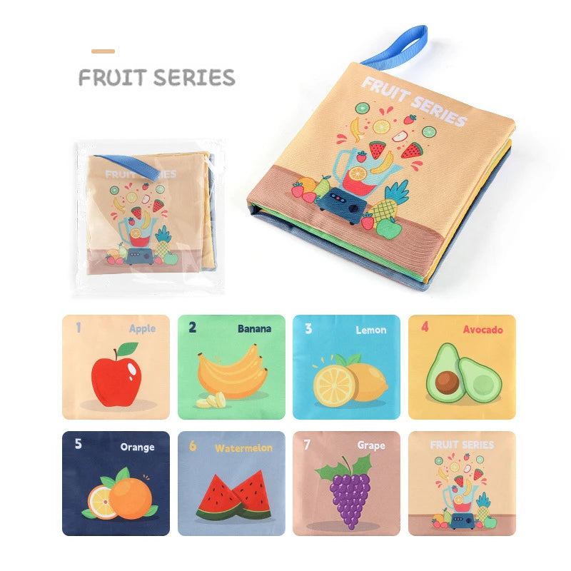 High Contrast Baby Sensory Soft Book