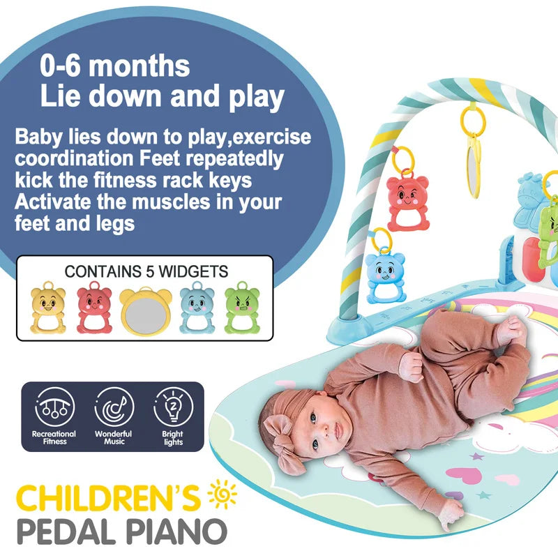 Baby Piano Play Gym Mat