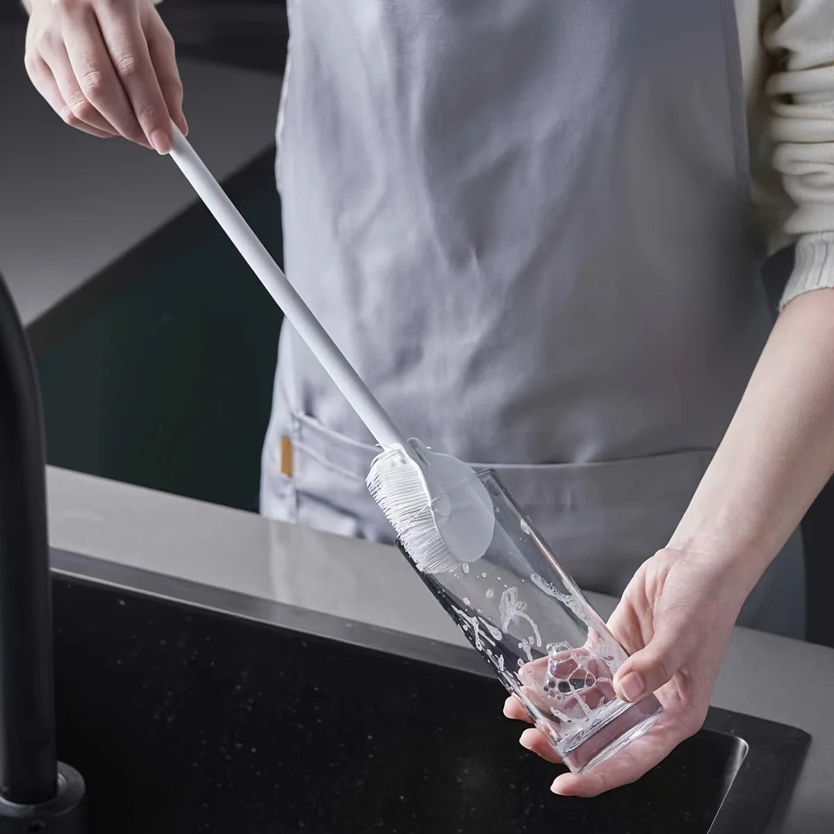 Foldable Silicone Bottle Cleaning Brush