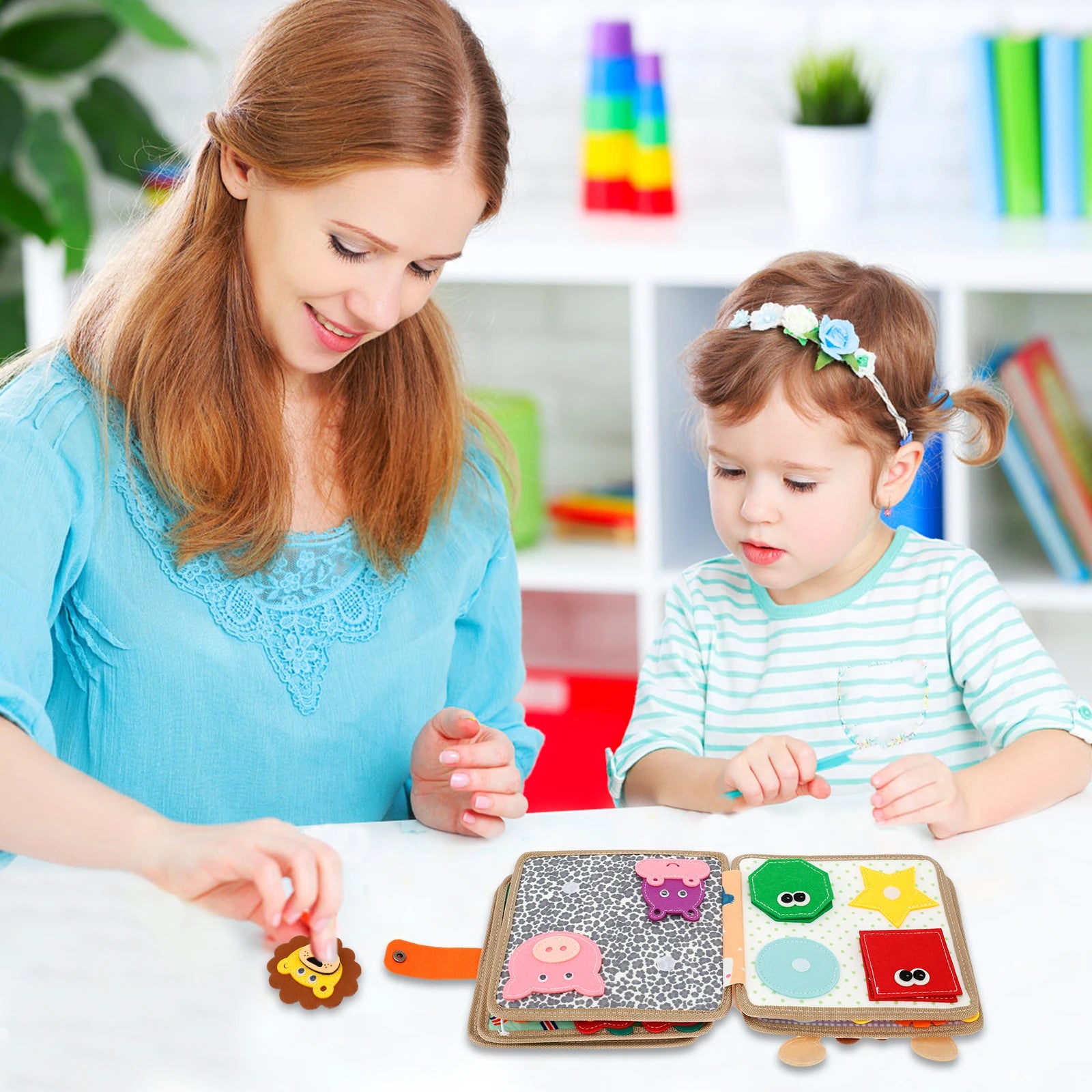 Toddler Soft Activity Quiet Book