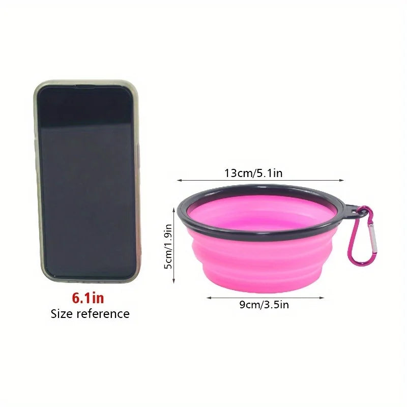 Portable Silicone Travel Bowl