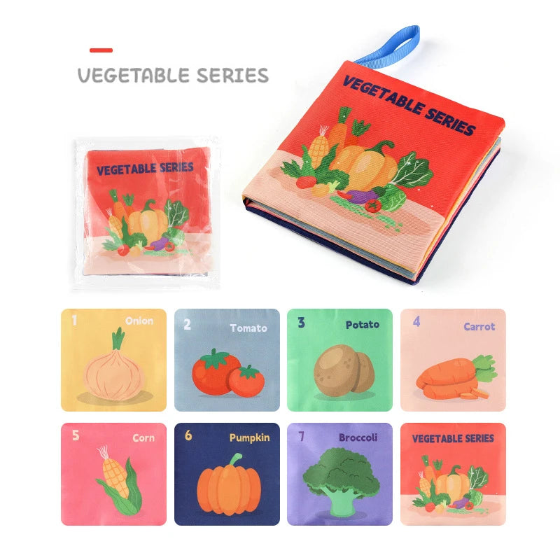 High Contrast Baby Sensory Soft Book
