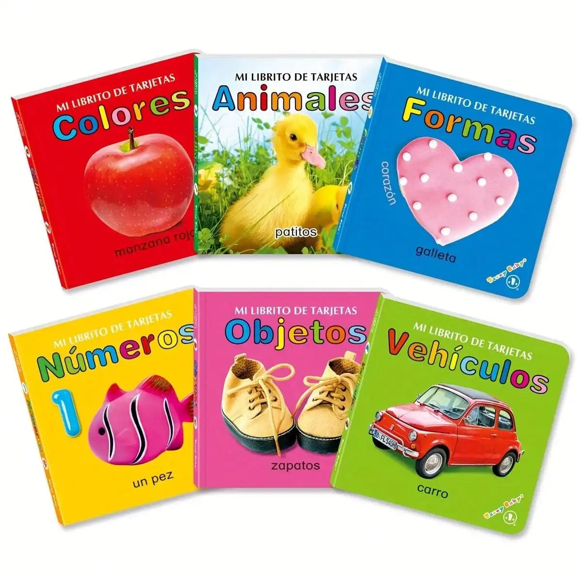 Colourful Early Learning Card Book