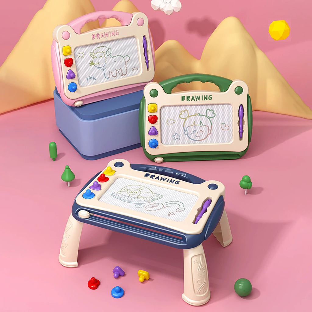 Children's Magnetic Color Drawing Board Writing Board kids Drawing Board boys and girls Toy Graffiti Board Christmas gifts