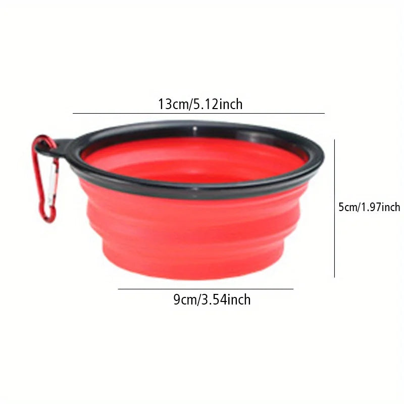Portable Silicone Travel Bowl