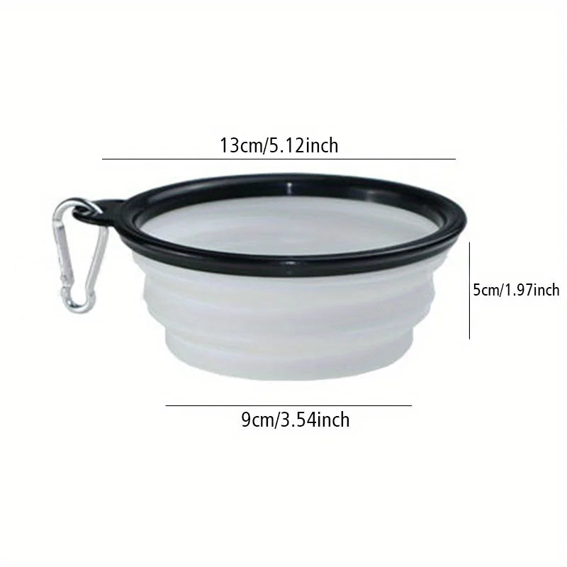 Portable Silicone Travel Bowl