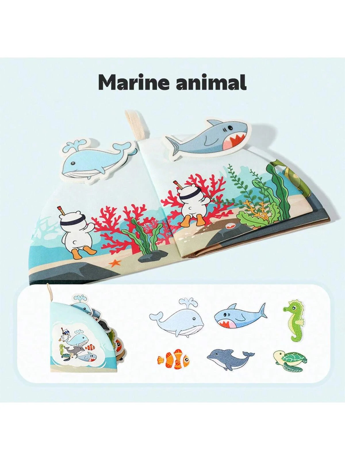 Baby Tail Cloth Activity Book
