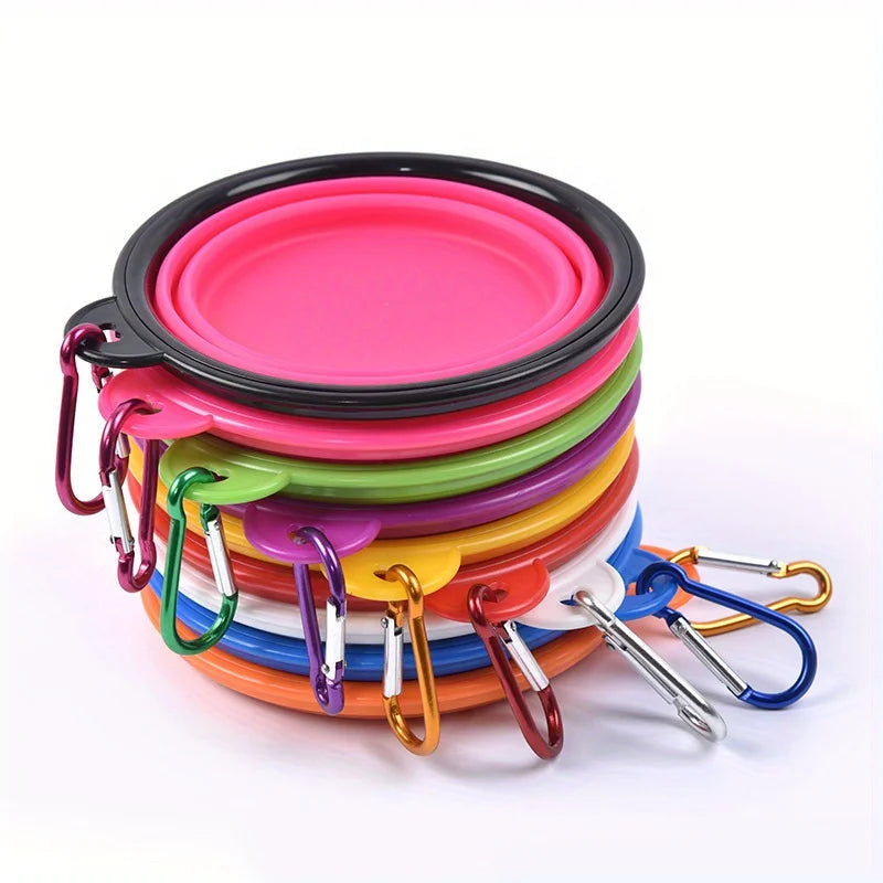 Portable Silicone Travel Bowl