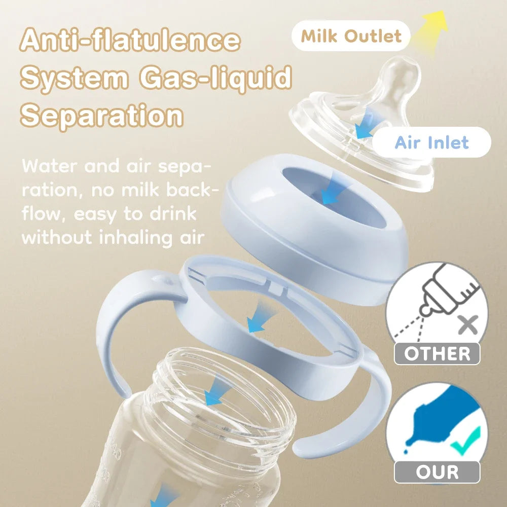 Baby Feeding Bottle With Handle