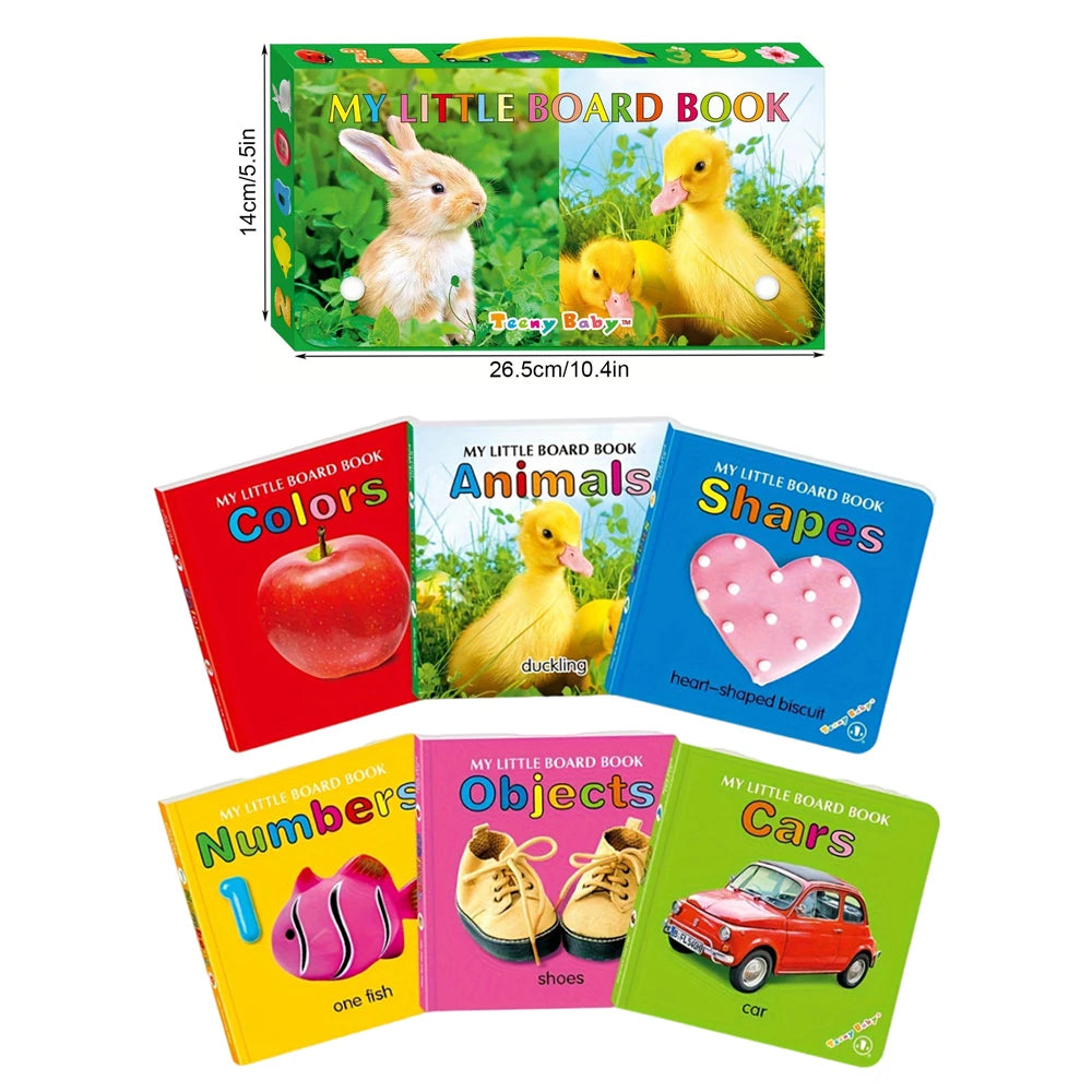 Colourful Early Learning Card Book