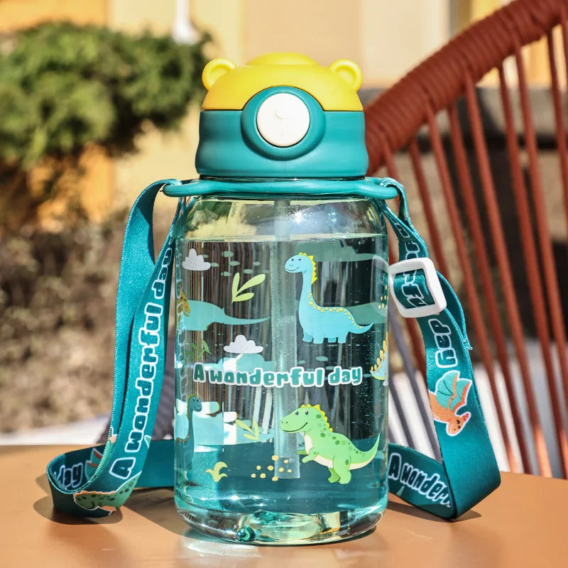 Kids Straw Water Bottle