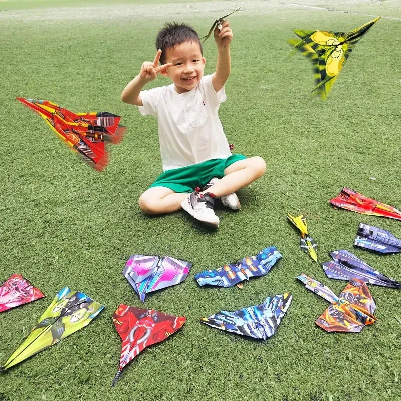 DIY Origami Airplane Activity Set