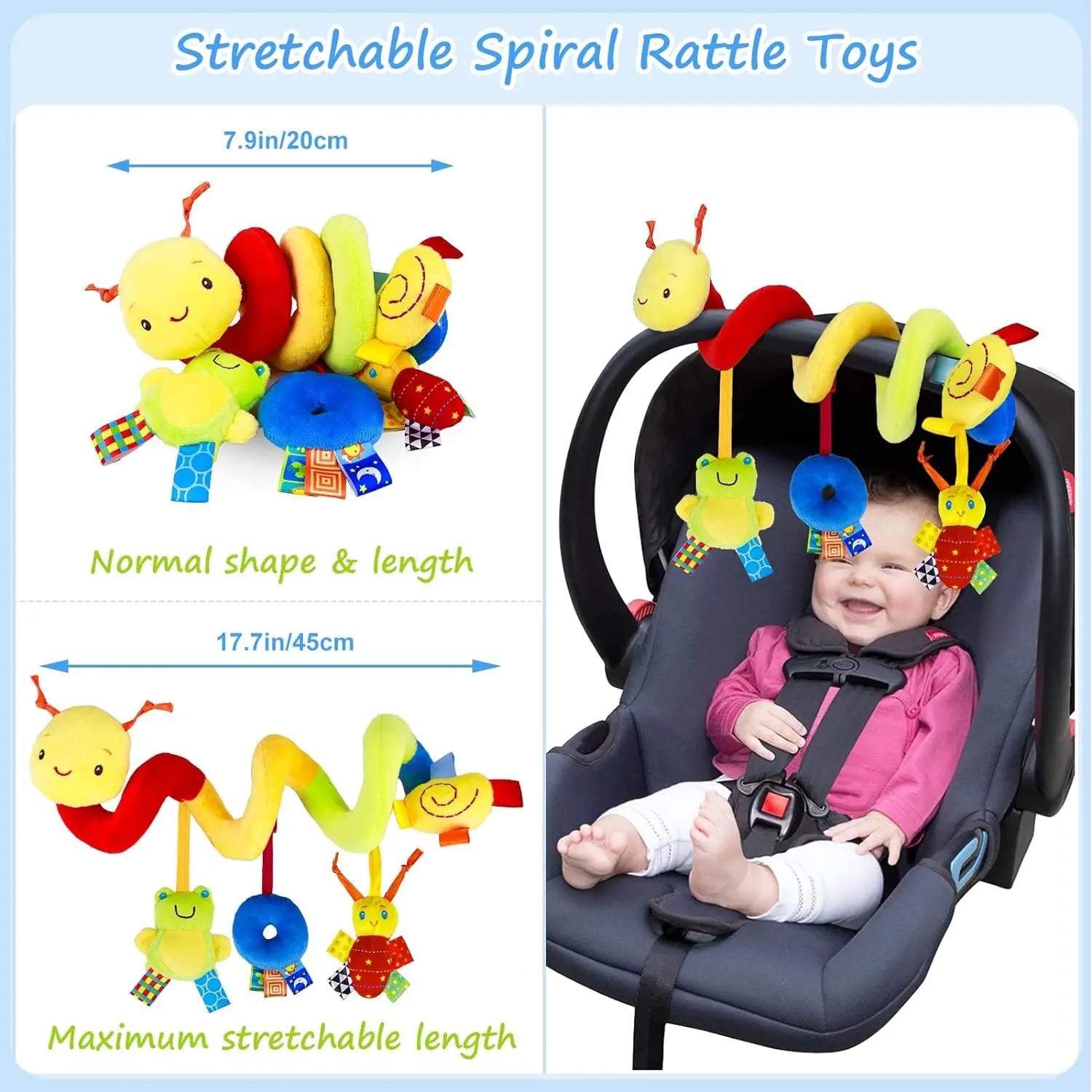 Baby Stroller Spiral Activity Toy