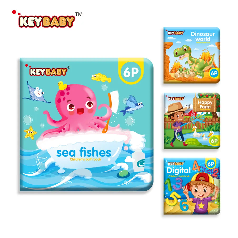 Waterproof Baby Bath Book
